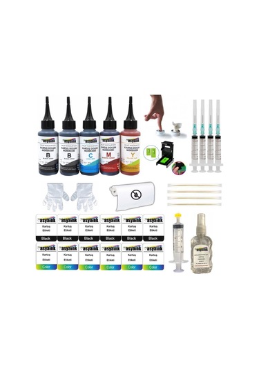 Hp 2320 2710 2720 2721 2723 Hp 305 Uyumlu Kartuş Dolum 5'li Set