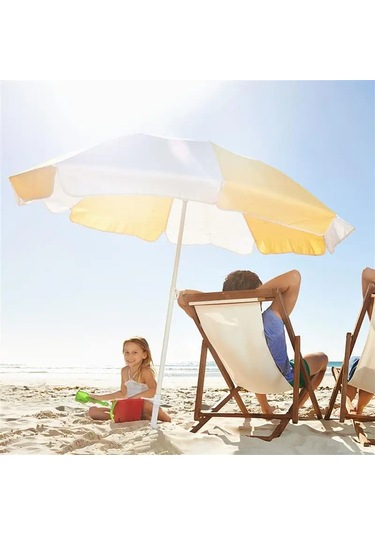 Plaj Şemsiyesi Kum Çapa Plastik Kamp Otlak Şemsiye Ve Teras