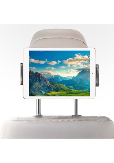 Ranyeek Araç Arka Koltuk 5-11 İnç Telefon/tablet Tutucu: 360 Derece Döner, Katlanabilir Abs+pc+alüminyum Kırmızı Kırmızı