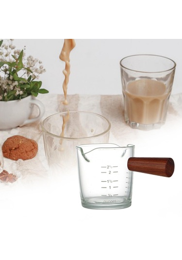 Homyl 100ml Espresso Ölçüm Camı Sürahi Bardak Meyve Stil-a Stil A