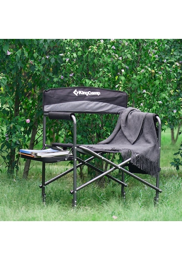 Kingcamp Ash Comfort Katlanır Kamp Sandalyesi Grey Gri