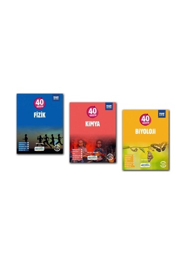 Tyt 40 Seans Fen Set Fizik Kimya Biyoloji 3 Kitap 2022