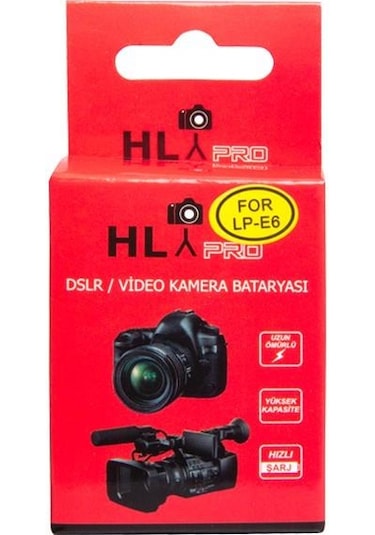 Hlypro Canon 5ds İçin Lp-e6 Batarya