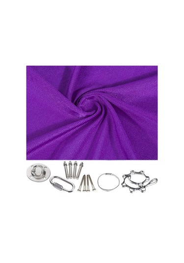 Suntek Çocuk Salıncak Hamak Balkon Için Anti Tip Sandalye Mor