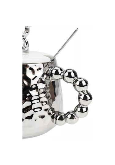 Miland Home Kapaklı Seramik Kupa 430 Ml 185567111 Beyaz