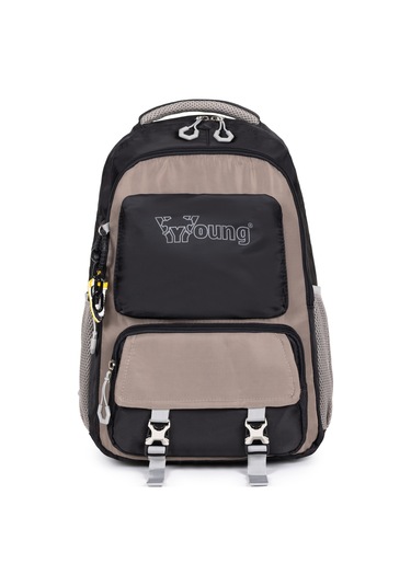 Şehir Hayatına Uyumlu Hafif Okul Sırt Çantası Günlük Kullanımda Maksimum Pratiklik - Siyah Siyah