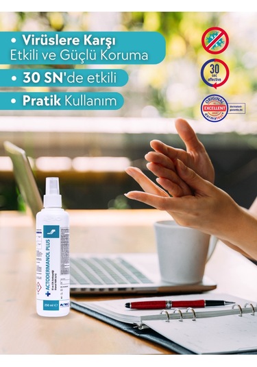 Acto Actodermanol Plus 250 Ml El Ve Cilt Antiseptiği %89 V/v Etan