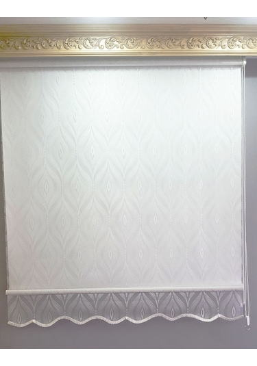 Damla Desen Çiftli Sistem Tül Stor Perde Özel Fiyatlar