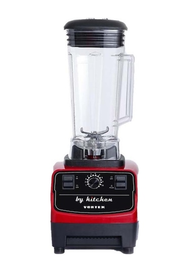 By Kitchen - Vortex Bar Blender - 2 Litre - Buz Kırıcılı - Kırmız