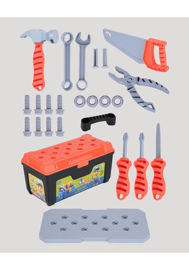 Çocuk Çantalı Tamir Seti Turuncu