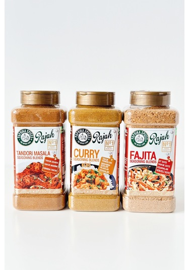 Lezzetçi Curry + Fajita + Tandori Masala 3 x 600 G