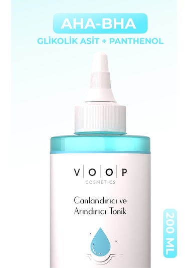 Voop Aha-Bha İçerikli Gözenek Sıkılaştırıcı Tonik 200 ML