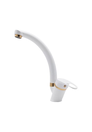 Kustar Sema Altın Beyaz Mutfak Eviye Bataryası