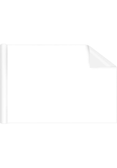 Dolıty Kuru Silme Tahta Etiket Çocuk Odası Duvar Masası 60cmx5m-beyaz