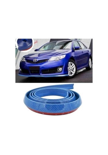 Buffer Mavi 2,5 Metre Araba Oto Ön Tampon Koruyucu Kauçuk Pratik Tampon Şerit Bant Döşeme Kiti - 9098782337736drvs1