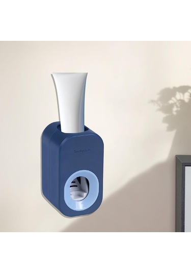 Suntek Magideal Ev Banyo Otel C İçin Otomatik Diş Macunu Dispenseri Mavi