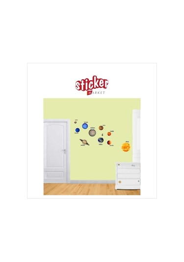 Gezegenler Sticker Seti