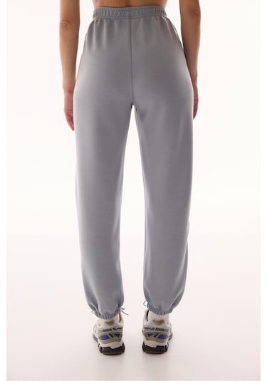 Penti Gri Silky Feel Fermuarlı Jogger Pantolon