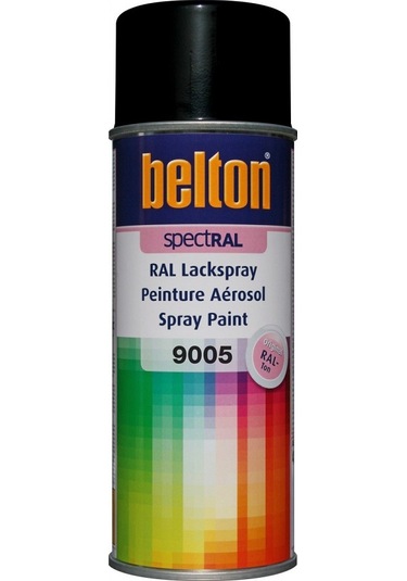 Molotow Belton Spectral Sprey Boya 400Ml N:9005 Jet Black