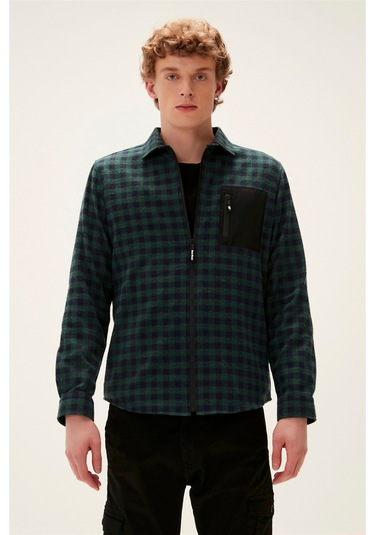 Lıam Shırt Forest-forest Lacivert - Yeşil