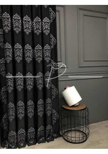 Fon Perdetaç Marka Claose Desen Damask Motifli Fon