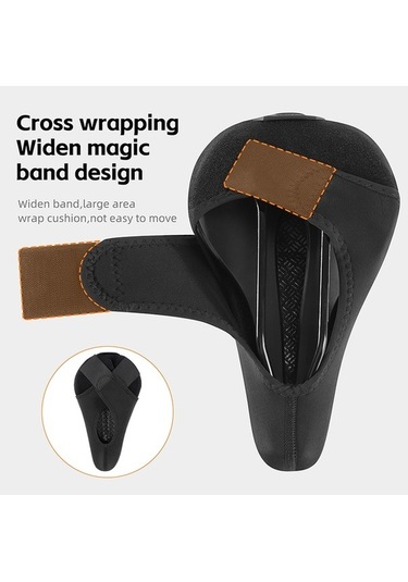 Ebitda 3d Hava Yastığı Bisiklet Sele Kılıfı, Şok Emme Klozet Kapağı, Silikon, Gri Batı Bisiklet Yp0801225, Nefes Alabilir A Gri