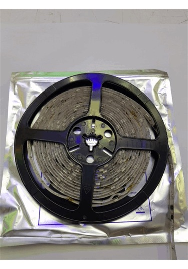 Yürüyen Şerit Led Mavi Silikonlu 5 Metre