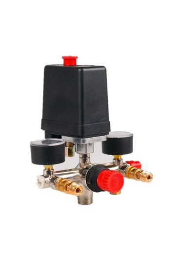 Hava Kompresörü Basınç Anahtarı Kontrolü Vana 90-120psi Basınç Regülatörü-scntcv