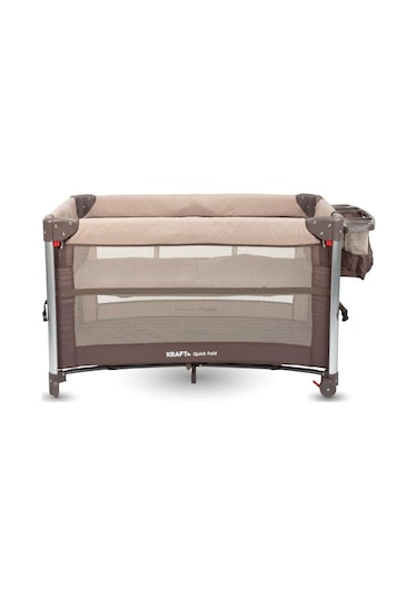 Kraft Quick Fold Anne Yanı Oyun Parkı 70x110 Cm Kahverengi