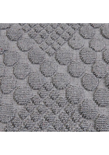 Evidea Soft Kağan 2'li Banyo Paspası - Gri - 60x100 Cm + 50x60 Cm Gri