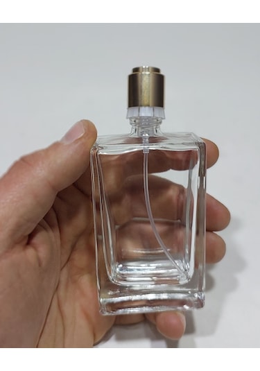 Paradise Cam Sprey Kolonya Parfüm Şişesi 50 Ml - Boş Şişe 10 Adet