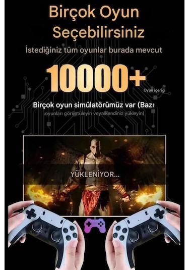 Xg-12 500gb Android Tv+game Cube 4k Hdmı +ethernet 3d Retro Arcade Oyun Konsolu