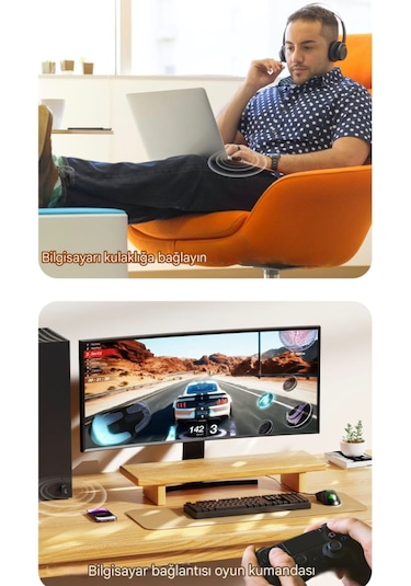 Toocki Bluetooth 5.4 USB Adaptör