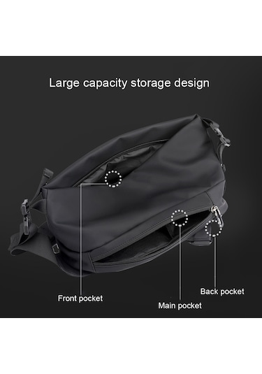 Sones Haoshuaı 1100-25 Erkek Göğüs Çantası Günlük Omuz Çantası