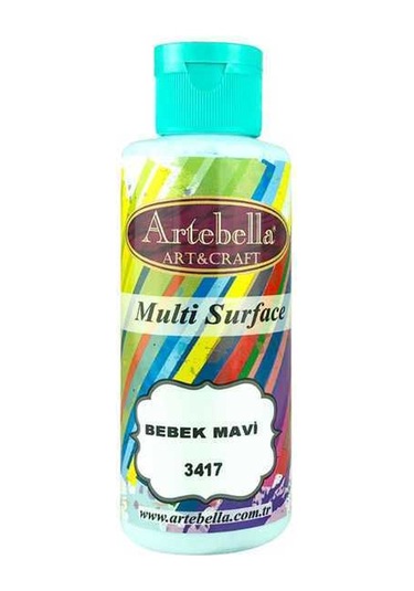 3417130 Artebella Multı Surface Boya 130Cc Bebek Mavi