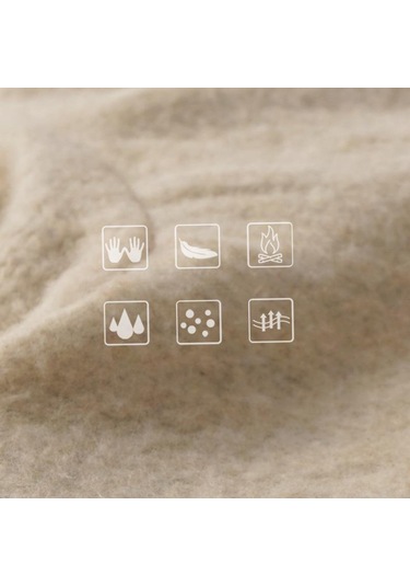 Homyl Deri Güvenlik İş Eldivenleri Yangın Isı Direnci Haki