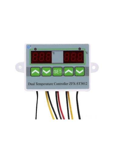 Monyee Zfx-st3012 İki Ekranlı Dijital Sıcaklık Kontrol Cihazı - Soğutma/ısıtma İki Yönlü Kontrol, 220v, -50 C 110 C Aralığı