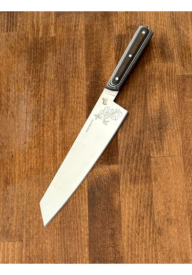 Şef Bıçağı Profesyonel El Yapımı Özel Üretim Bıçak Hgns020 Paslanmaz Çelik