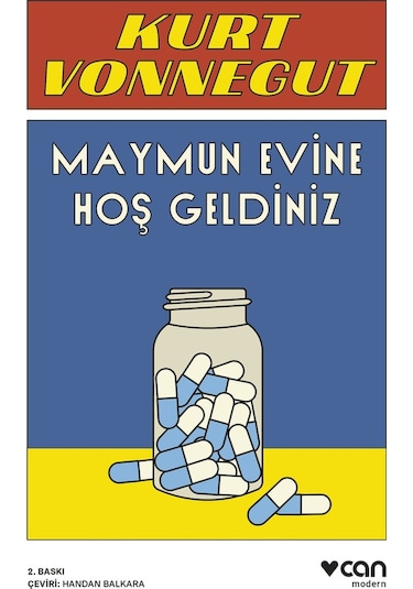 Maymun Evine Hoş Geldiniz - Kurt Vonnegut - Can Yayınları
