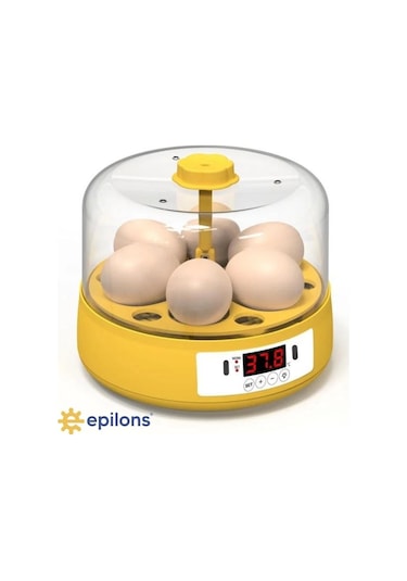 Mini Otomatik Ev Tipi Kuluçka: Elektrikli Tavuk Ve Kuş Kuluçka Makinesi 6 Yumurtalı