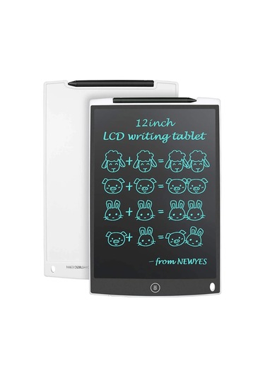 12 Inc Writing Lcd Grafik Dijital Kalemli Çizim Tableti Yazı Tahta Not Yazma Eğitim Tableti