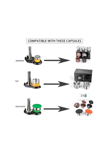 Turuncu İ Cafilas Yd03 Kapsül Ve Sabotaj Dahil Değildir Kahve Filtresi Sabotaj Saklama Tutucu Stand Bölmeleri Dolce Gusto Nespresso İlly İçin Taban Raf Düzenleyici İlly İçin