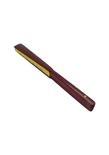 Çin Bambu Keten Kumaş Yelpaze Ak01 Büyük Boy 60cm No.1 Adet-1