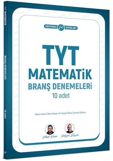 Mert Hoca Yayınları Tyt Matematik Branş Denemeleri 10 Adet