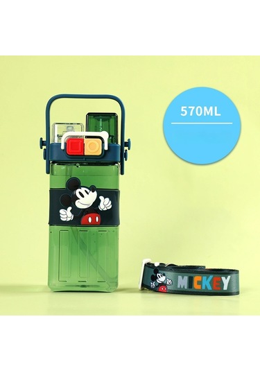 Mengtuo Yaz Yüksek Değer Öğrenci Kare Çift İçki Pipet Kupası Mavi