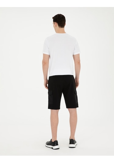 Pierre Cardin Erkek Siyah Şort Örme 50288263-vr046 Siyah