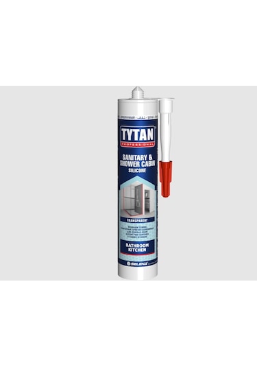 Tytan Şeffaf Duşakabin Silikonu Antiküf 280 Ml