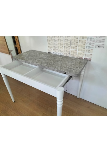 110 X 45 Açılır Masa Gri Desen