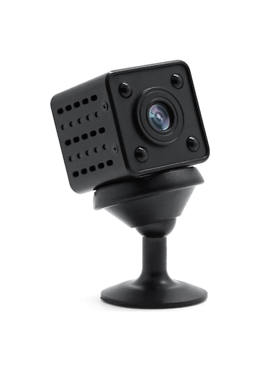 Ranyeek Hdq9 Mini Kamera: Kablosuz Wifi, 1080p Hd, Işık Olmayan Gece Görüşü, 360 Döner Ayak, Spor Ve Dış Mekan İçin