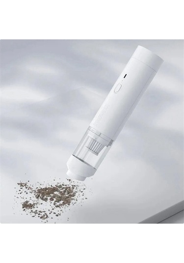 Crackedice Kablosuz Araba Elektrikli Süpürgesi Yüksek Emiş Üfleme Hava Çıkarma Siyah